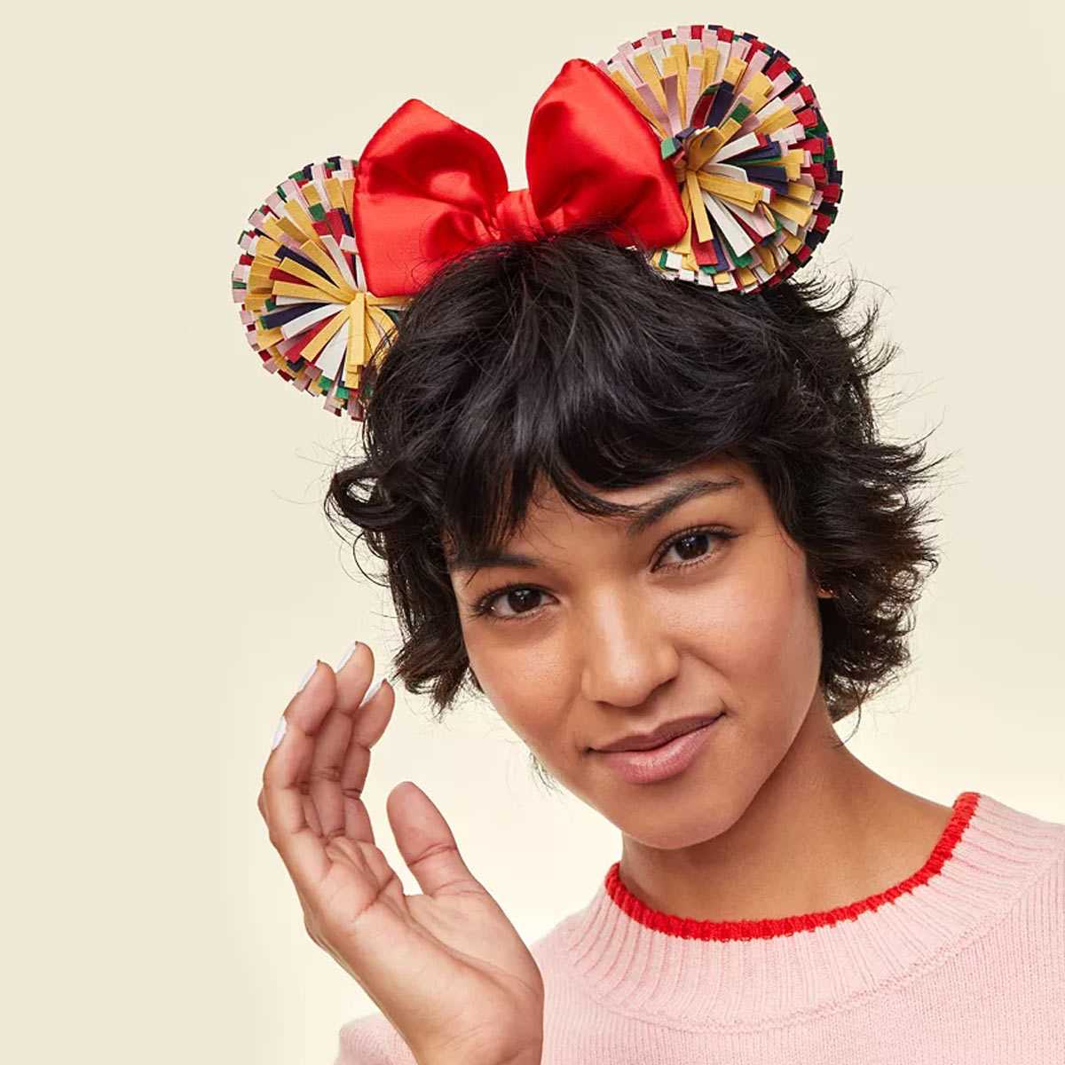 Loungefly★ディズニー100周年 ミニー カチューシャ Disney × Loungefly ミニーマウス 100 周年記念ケーキ