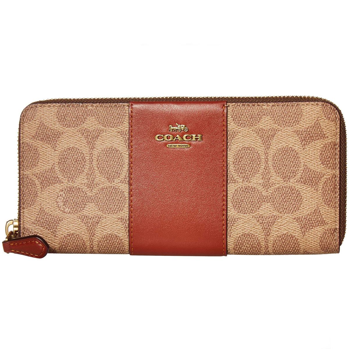 コーチ 財布 長財布 アウトレット シグネチャー レディース Coach