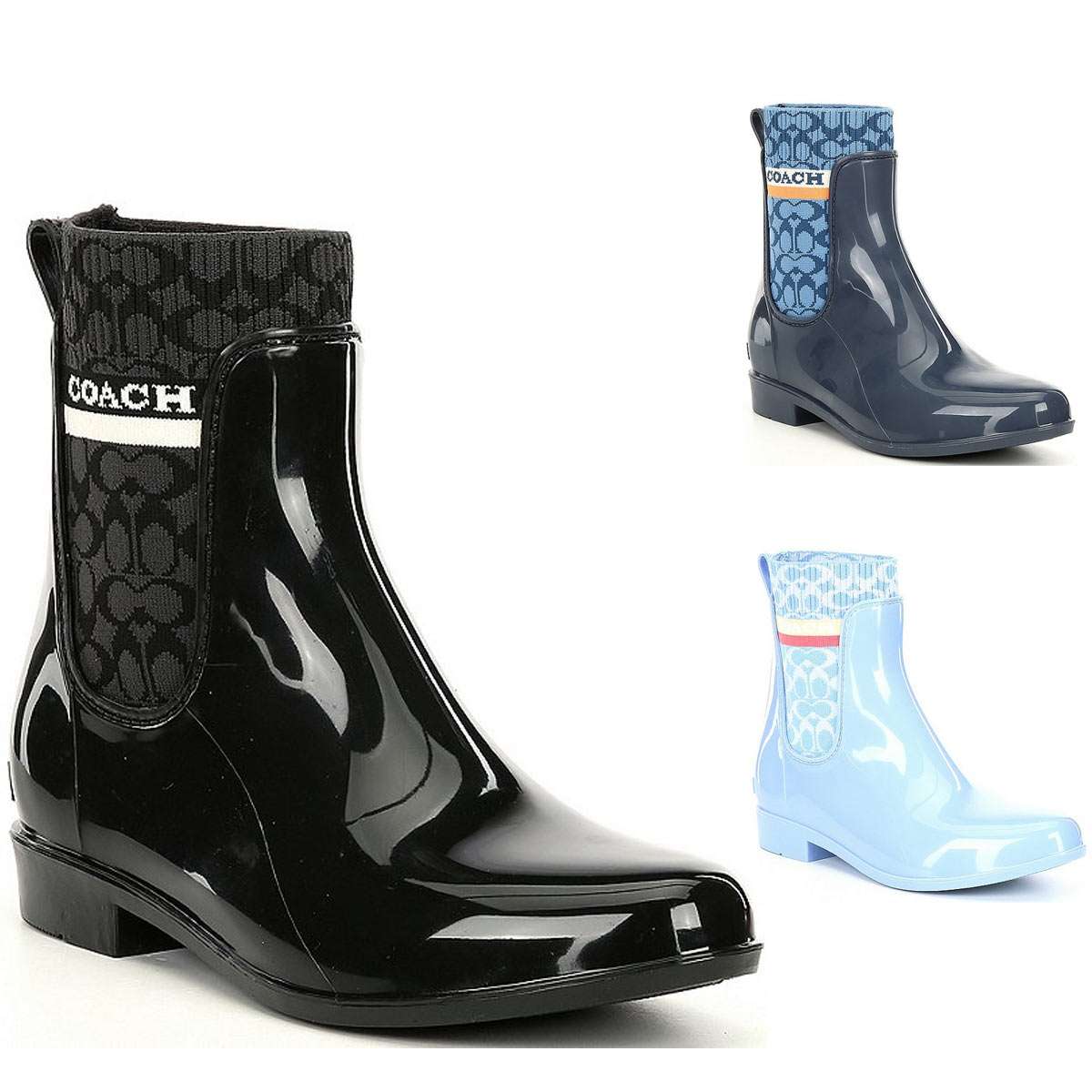 楽天市場】コーチ COACH レディースシューズ レインブーツ 長靴 ラバー