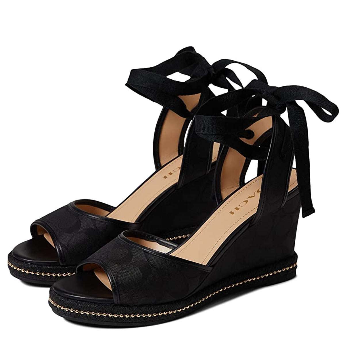 美品 COACH コーチ タルラ シグネチャー ウェッジソール 厚底 サンダル 楽天市場】コーチ サンダル レディース 厚底 歩きやすい