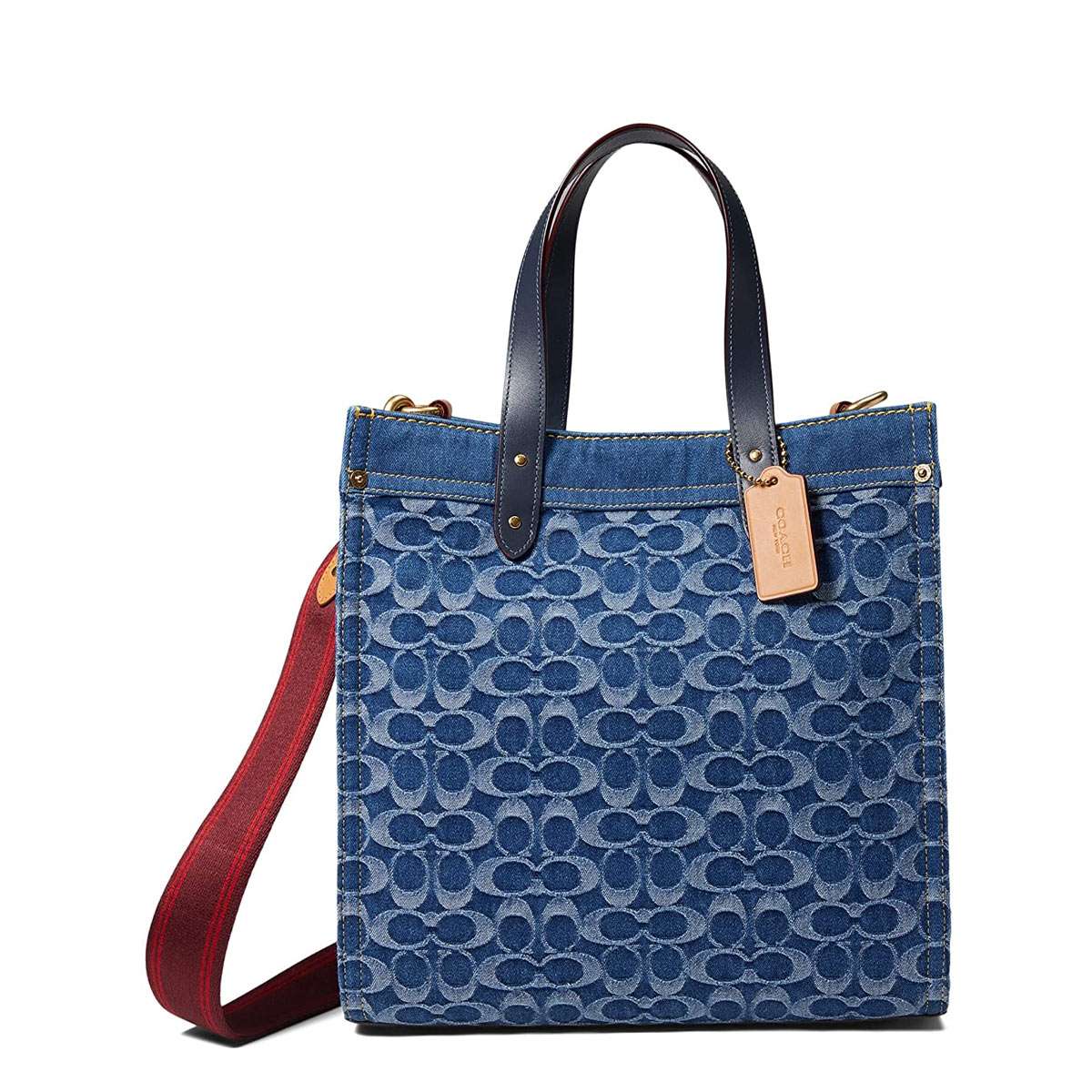 COACH トートバッグ F39904 デニム キャンバス デニムトートバッグ Amazon | [コーチ] トートバッグ F39904 ハンドバッグ デニム