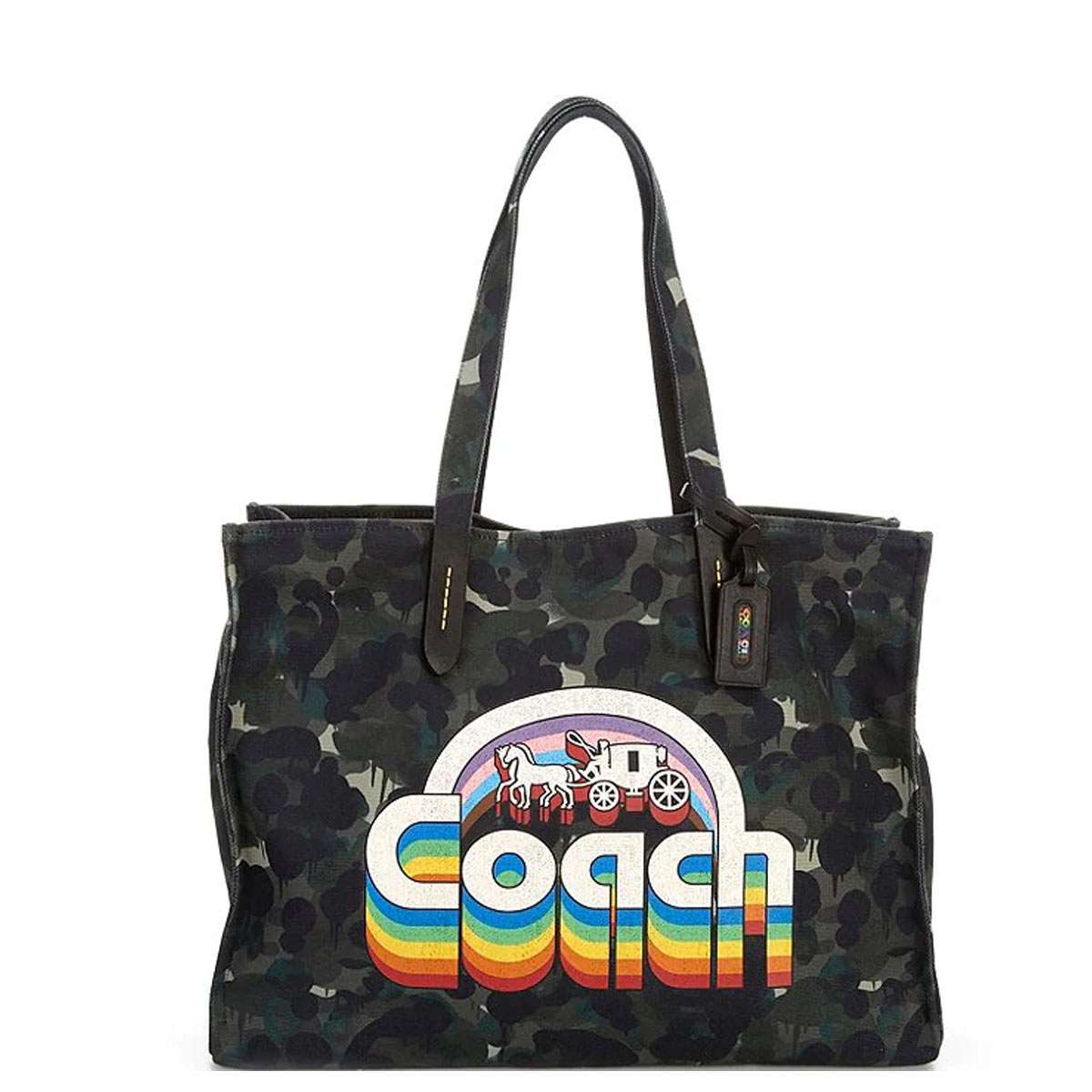楽天市場】COACH コーチ F71758 ナイロン トートバッグ ショルダー