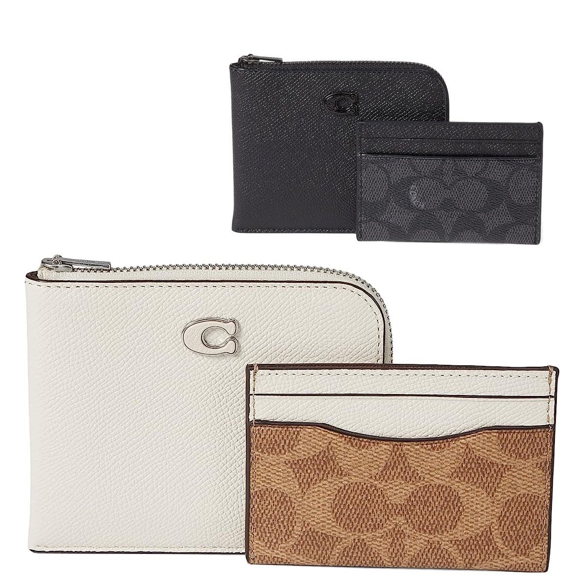 コーチ 財布 レディース カードケース付きセット 小銭入れ ファスナー ブランド ミニマリスト カードがたくさん入る Coach