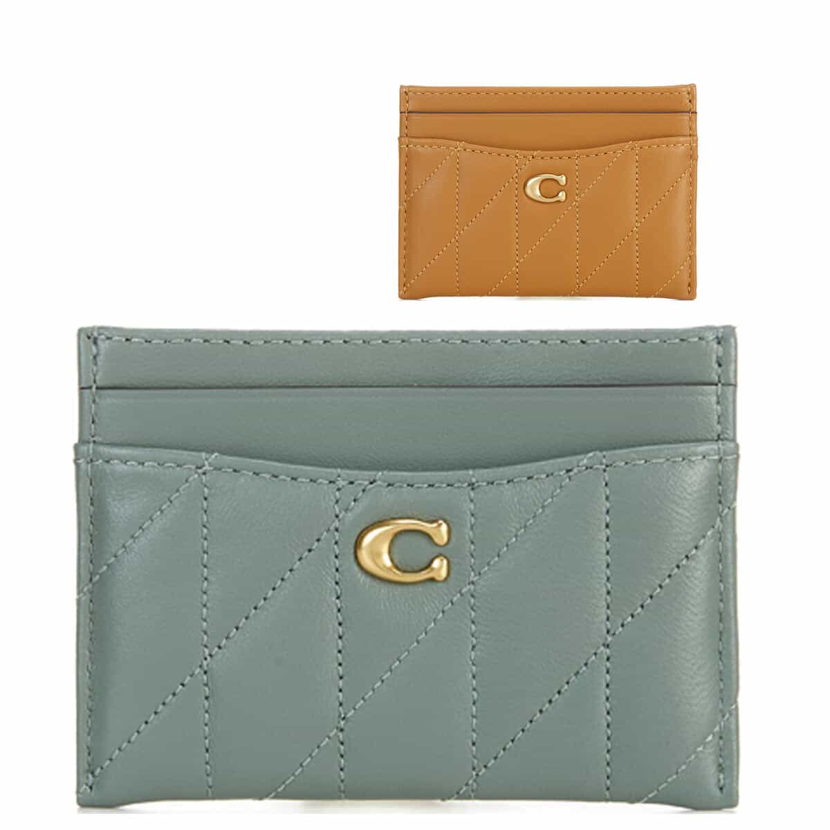 コーチ カードケース 薄型 レディース メンズ スリム おしゃれ ブランド レザー COACH