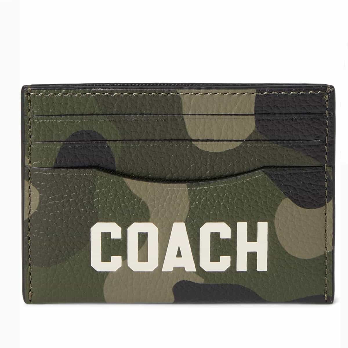 コーチ カードケース 薄型 レディース メンズ スリム おしゃれ ブランド レザー COACH