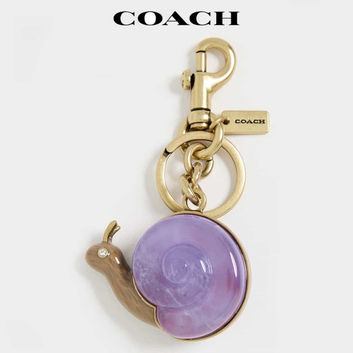 COACH キーホルダー シャーク COACH（コーチ）の「【コーチ】3D シャーキー キーフォブ