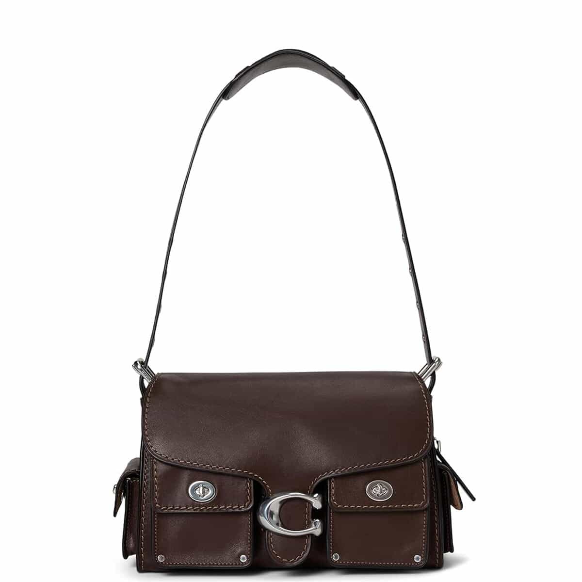 コーチ職 ショルダーバッグ レディース ブランド名 曲がったがけ 成年者 小さめ 革  COACH