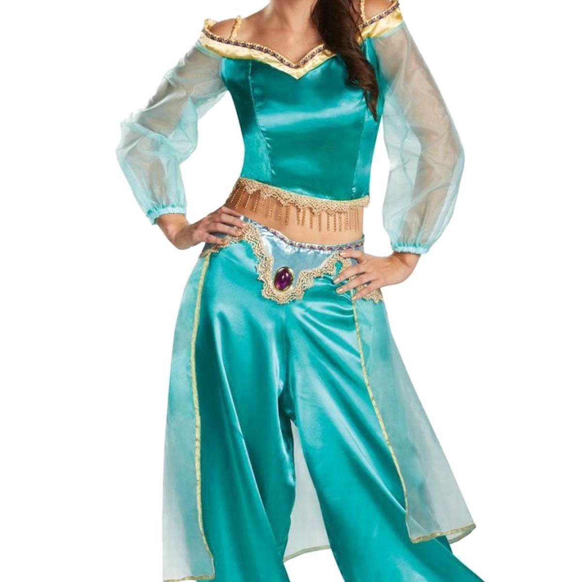 楽天市場 アラジン ジャスミン 大人用 セクシー 衣装 コスプレ ハロウィン ディズニー Disney Alladin Langelina