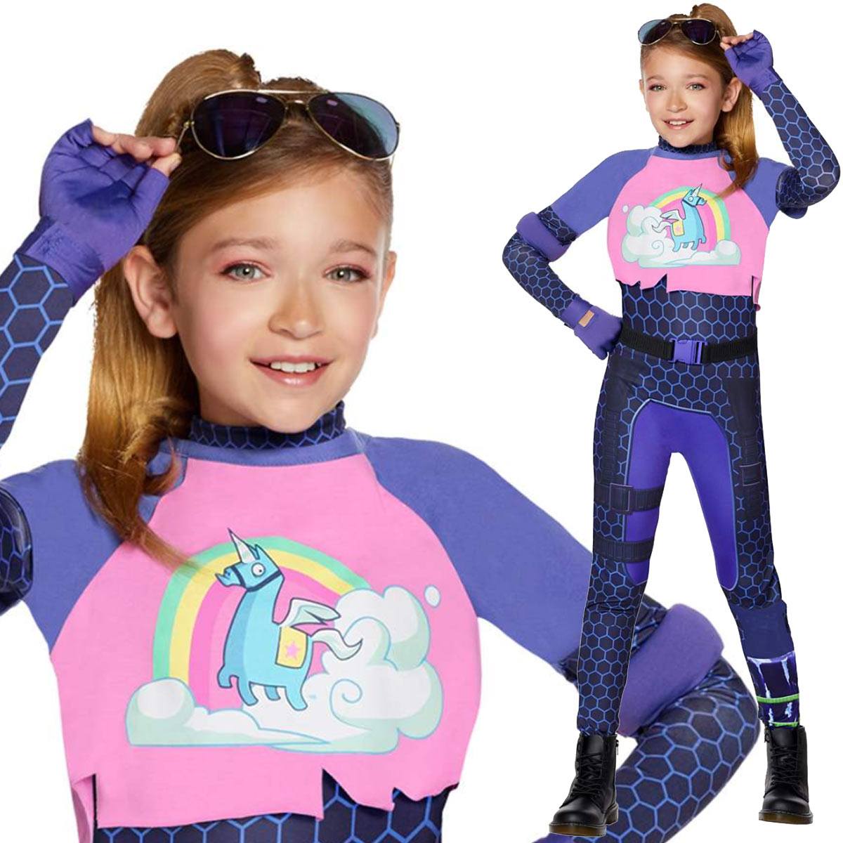 楽天市場 フォートナイト コスプレ ブライトボンバー 子供用 コスチューム 服 グッズ スキン 公式 Fortnite Langelina