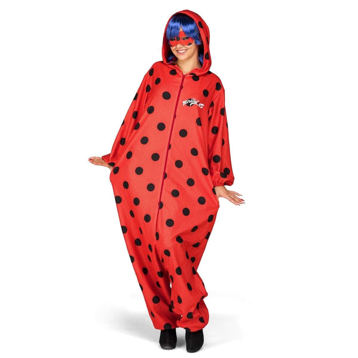 ミラキュラス レディバグ＆シャノワール レディバグ コスプレ 衣装 大人 着ぐるみ ディズニーチャンネル コスチューム ハロウィン Miraculous画像