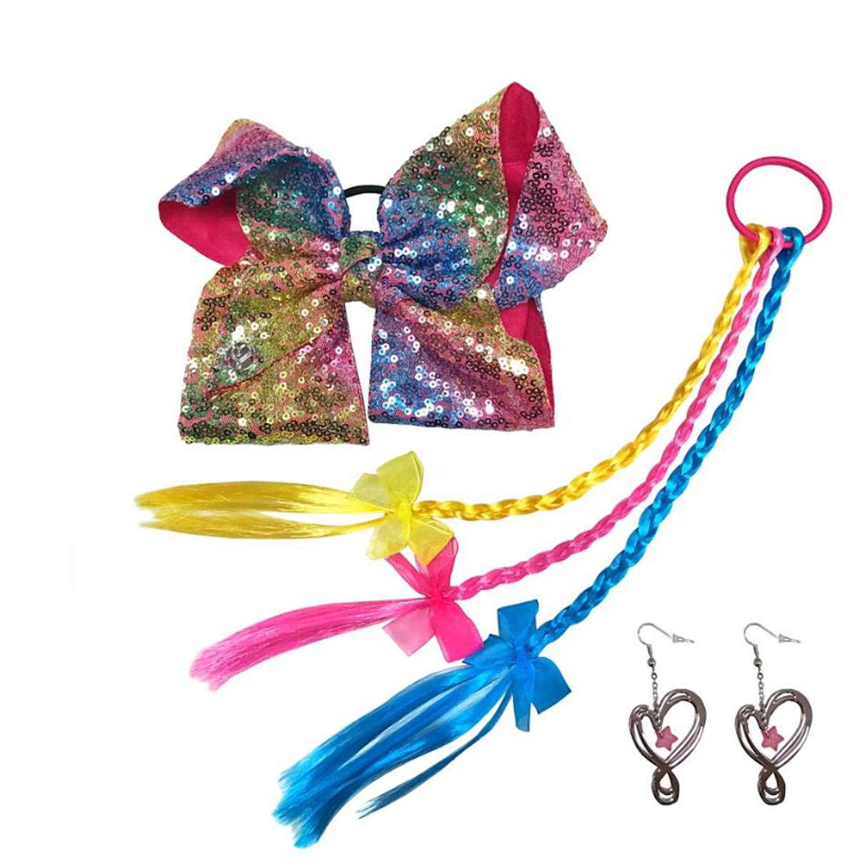 ジョジョシワ グッズ リボン コスプレ バレッタ 大きい 子供 キッズ ハロウィン JoJoSiwa|LAngelina