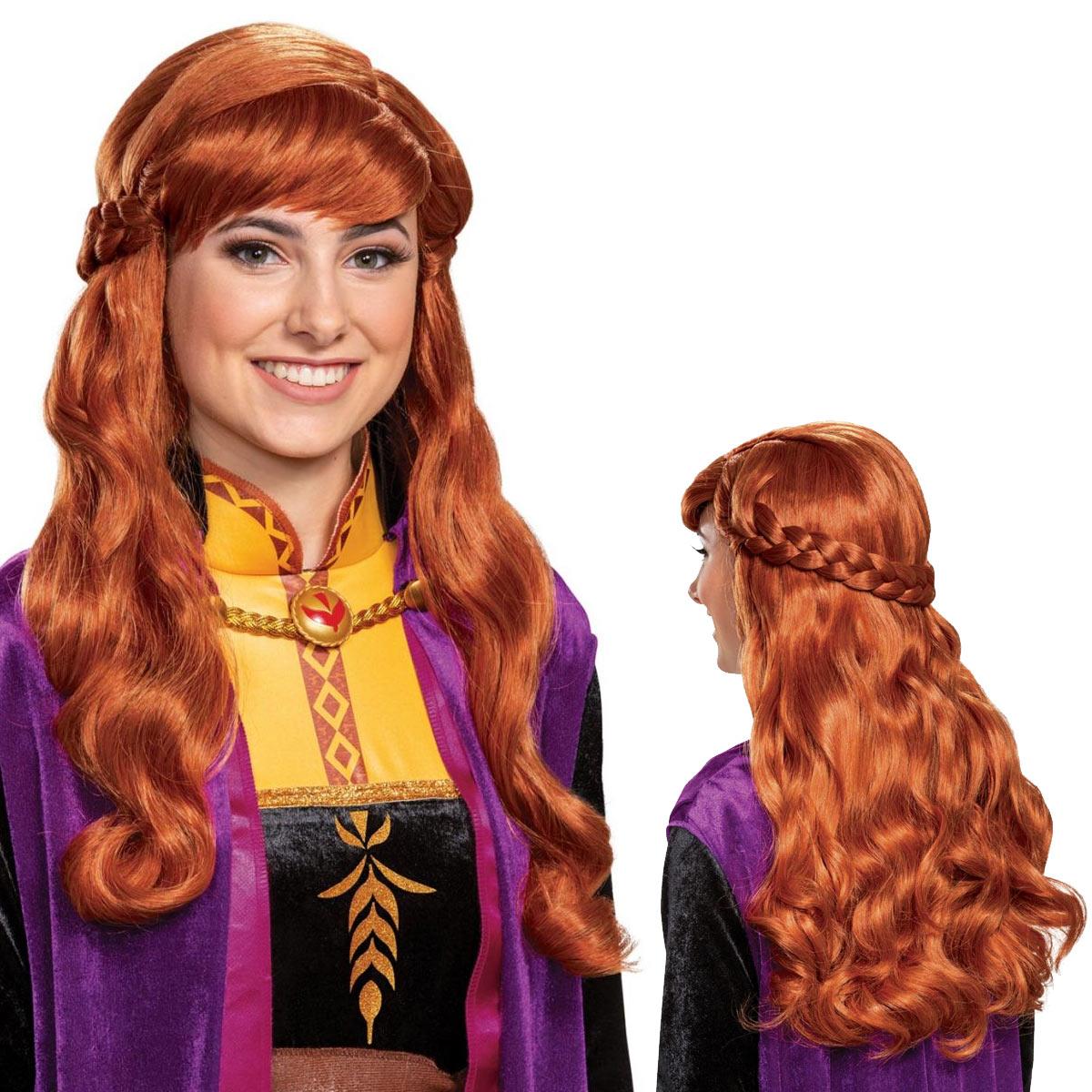 アナと雪の女王 2 アナ ウイッグ かつら アナ雪 キッズ コスプレ 衣装 仮装 コスチューム Frozen 2