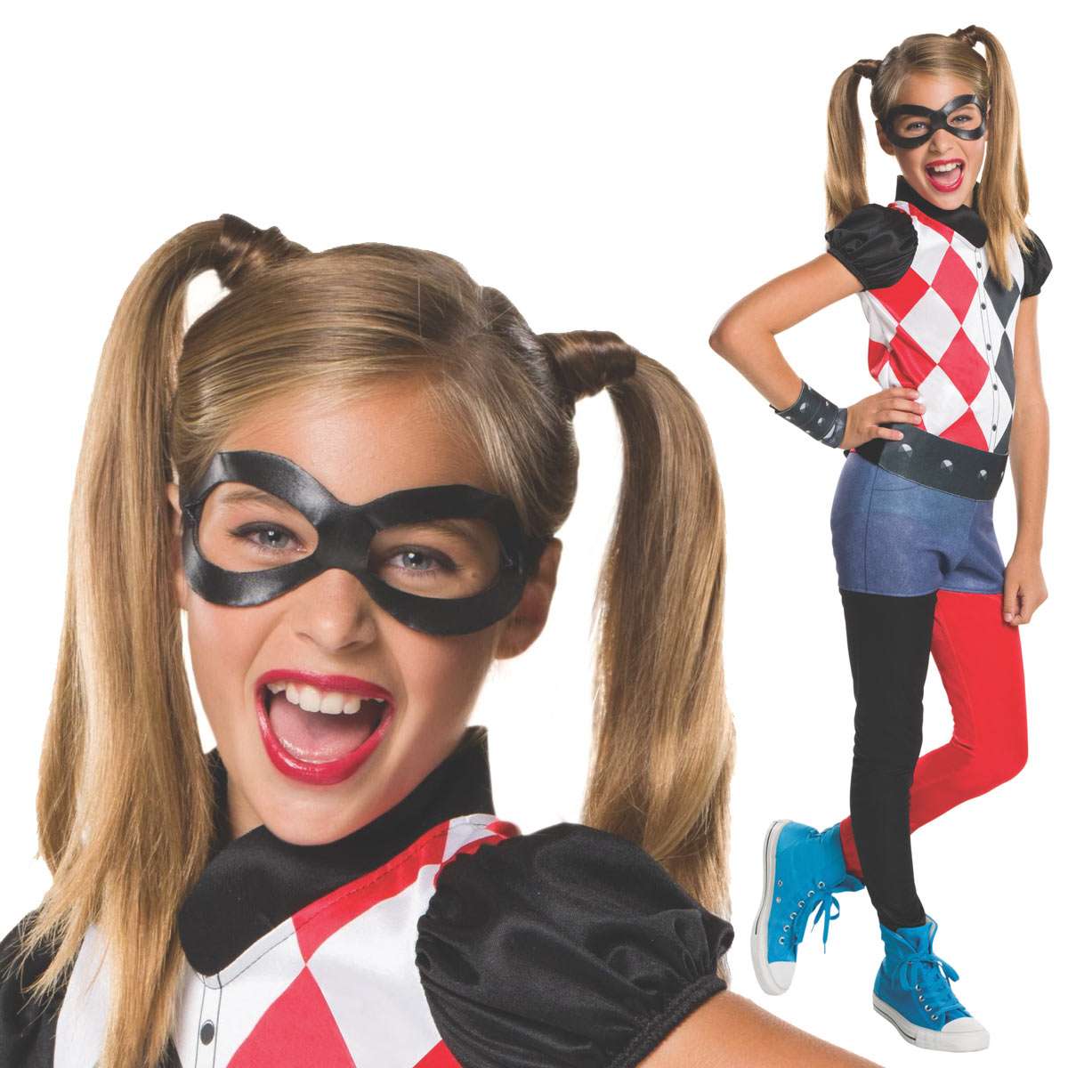 ハーレイクイン コスプレ キッズ 子供用 仮装 衣装 女優 覚醒 HarleyQuinn｜LAngelina 8,932円