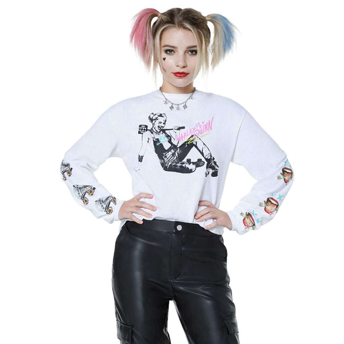 ハーレイクイン コスプレ t シャツ グッズ 仮装 衣装 女優 覚醒 HarleyQuinn|LAngelina
