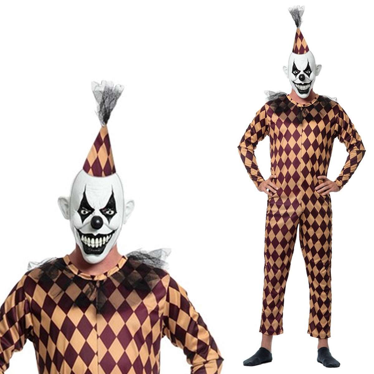 楽天市場】ピエロ ホラー スプラッター コスプレ 衣装 仮装