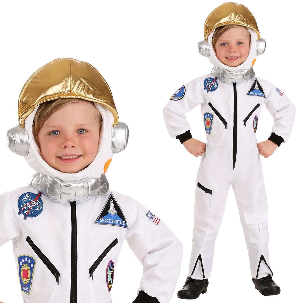 楽天市場】宇宙飛行士 NASA コスプレ 子供用 宇宙服 Halloween 衣装