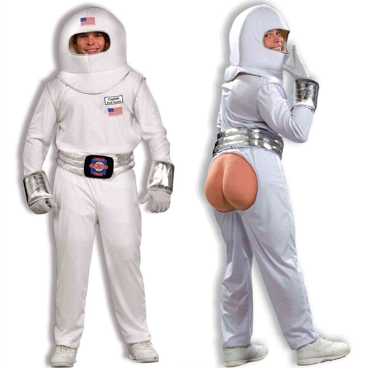 宇宙飛行士 おもしろい おしり お笑い 大人 宇宙服 衣装 ハロウィン 仮装 Astronaut