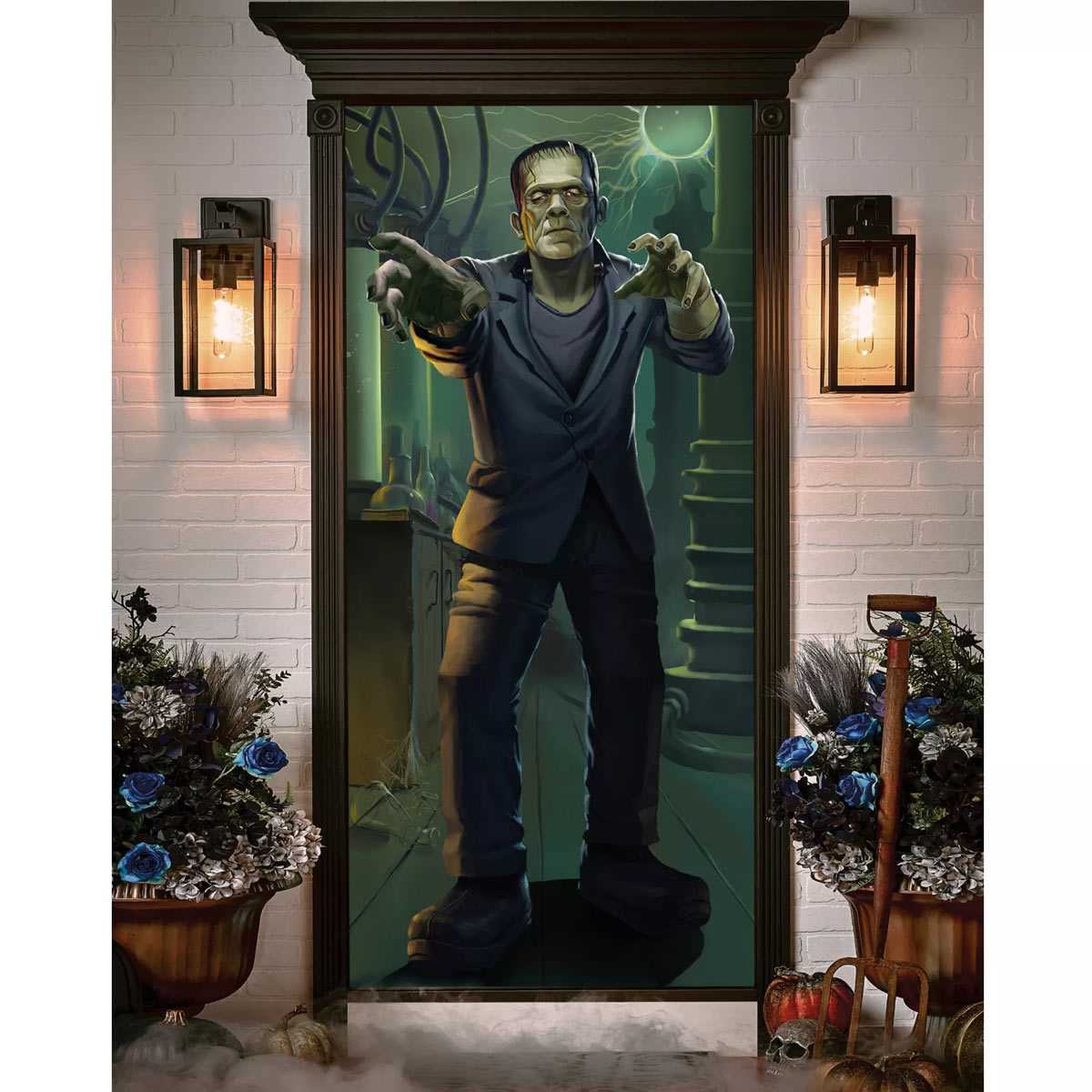 フランケンシュタイン ハロウィン 飾り付け ドア フランケン 玄関 おしゃれ 室内 部屋 Frankenstein