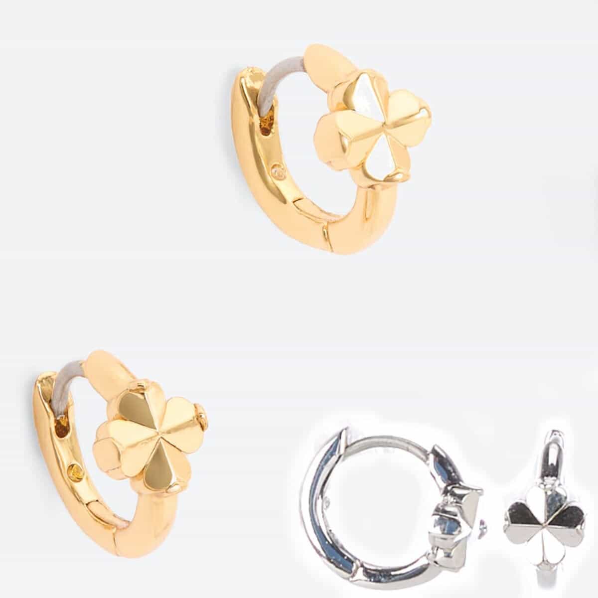 ケイトスペード ピアス レディース ブランド 小さめ フープ つけっぱなし アレルギー Kate Spade New York