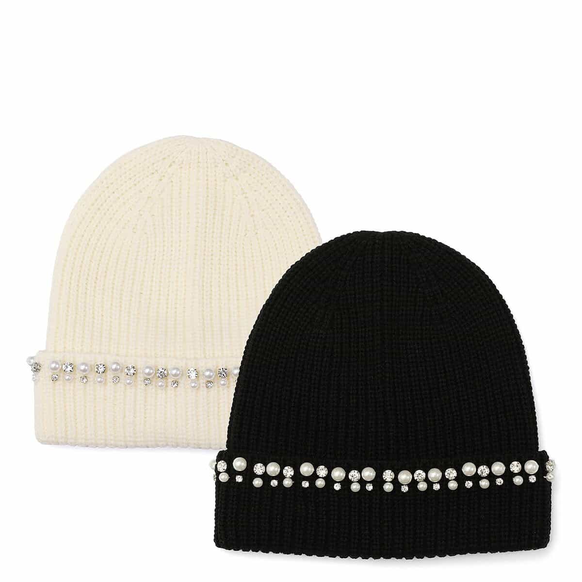 ケイトスペード ニット帽 レディース ブランド パール ウール ニットキャップ 大きめ 秋冬 Kate Spade New York｜LAngelina 21,087円