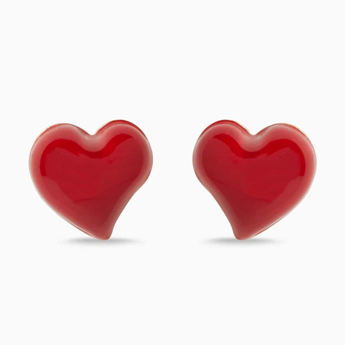 ケイトスペード ピアス レディース ブランド ハート スタッズ シンプル 赤 バレンタイン Kate Spade New York