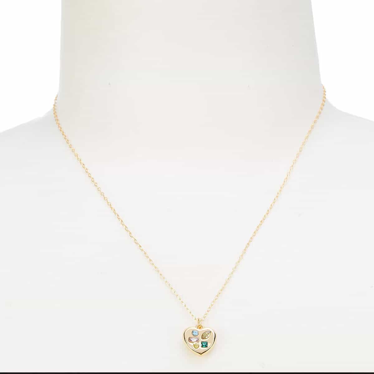 ケイトスペード ネックレス レディース ブランド ハート ゴールド プレゼント ジルコニア バレンタイン Kate Spade New York