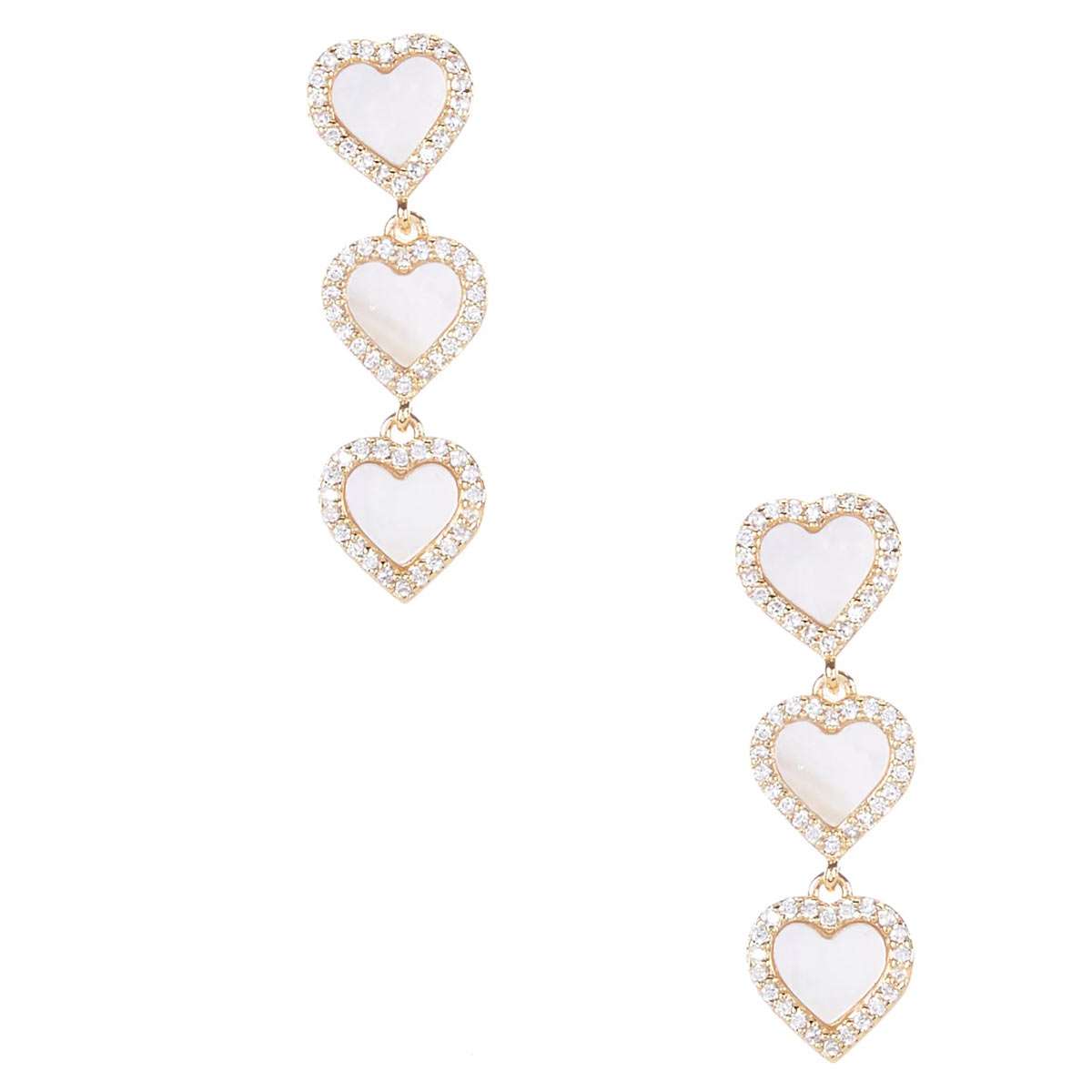 ケイトスペード ピアス ハート 揺れる パール ぶら下がり ブランド 派手 プレゼント Kate Spade|LAngelina
