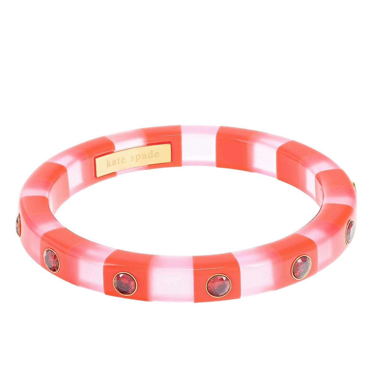 ケイトスペード バングル ブレスレット レディース ブランド ストライプ おしゃれ かわいい 太め kate spade new york