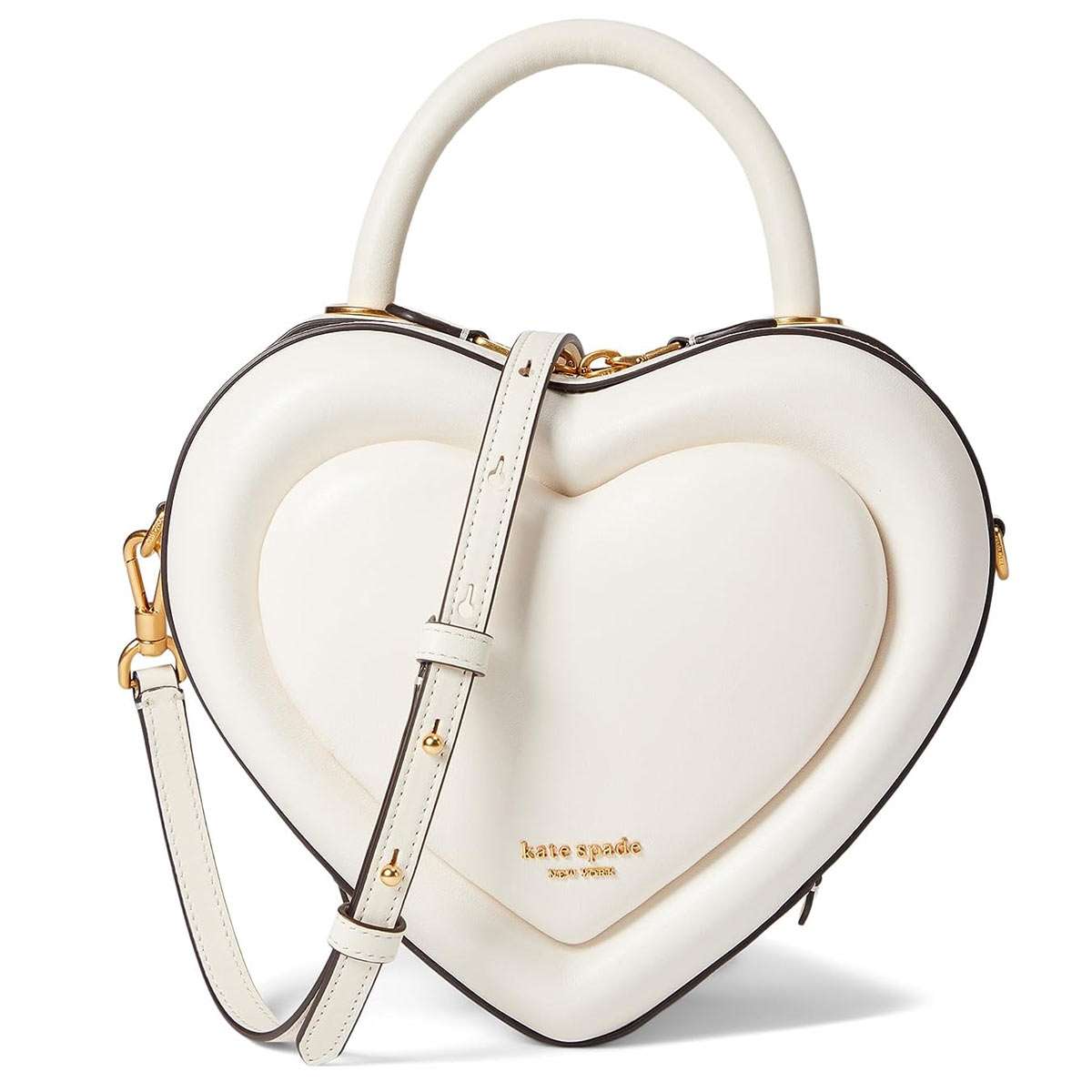 な*い様 kate spade ハートモチーフ ショルダーバッグ ホワイト レデ な*い様 kate spade ハートモチーフ ショルダーバッグ ホワイト レデ