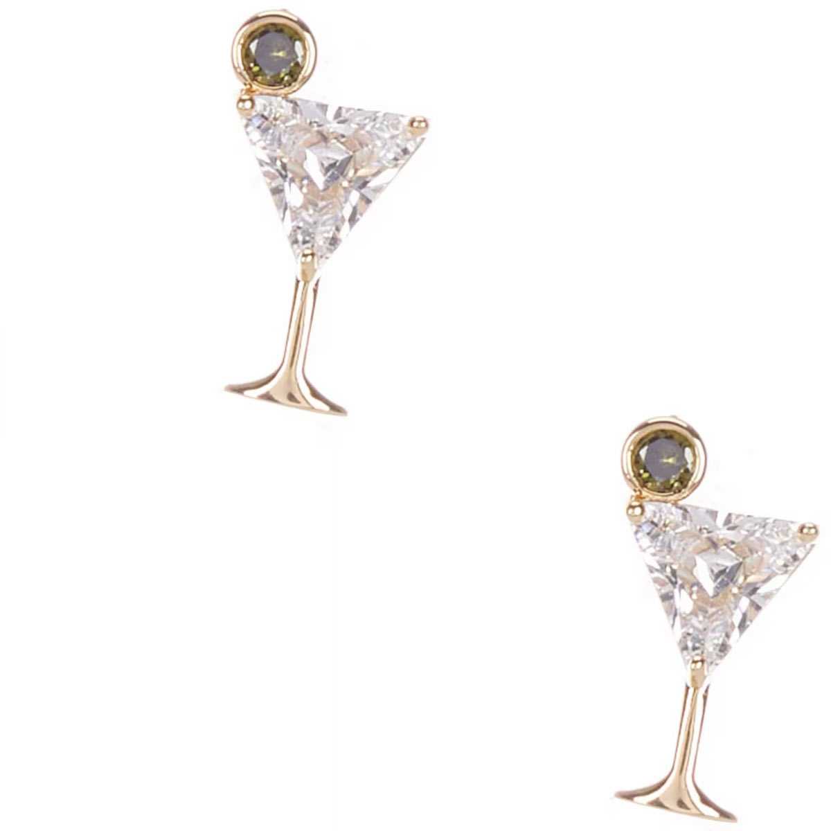 ケイトスペード ピアス カクテル ブランド ビジュー 落ちない キャッチ ゴールド 上品 Kate Spade New York