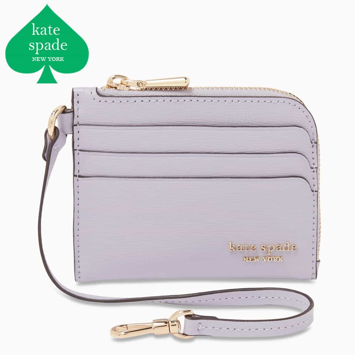 ケイトスペード カードケース コインケース 小銭入れ ブランド ストラップ スリム 薄型 コインホルダー Kate Spade New York｜LAngelina