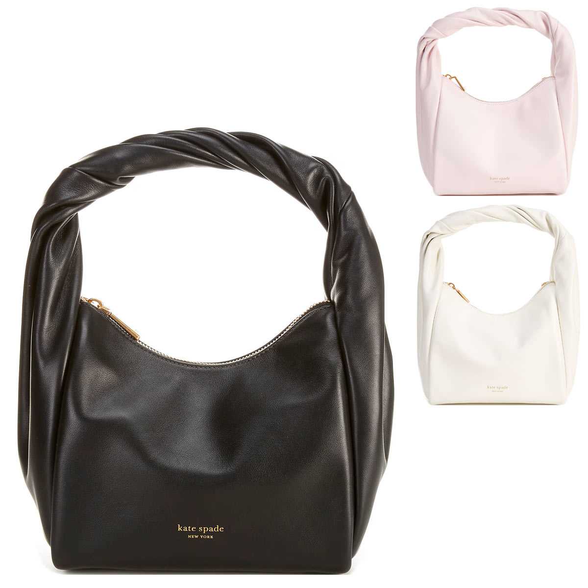 ケイト・スペード ニューヨーク ハンドバッグ ショルダーバック レディース ブランド 小さめ 本革 黒 オシャレ kate spade new york｜LAngelina