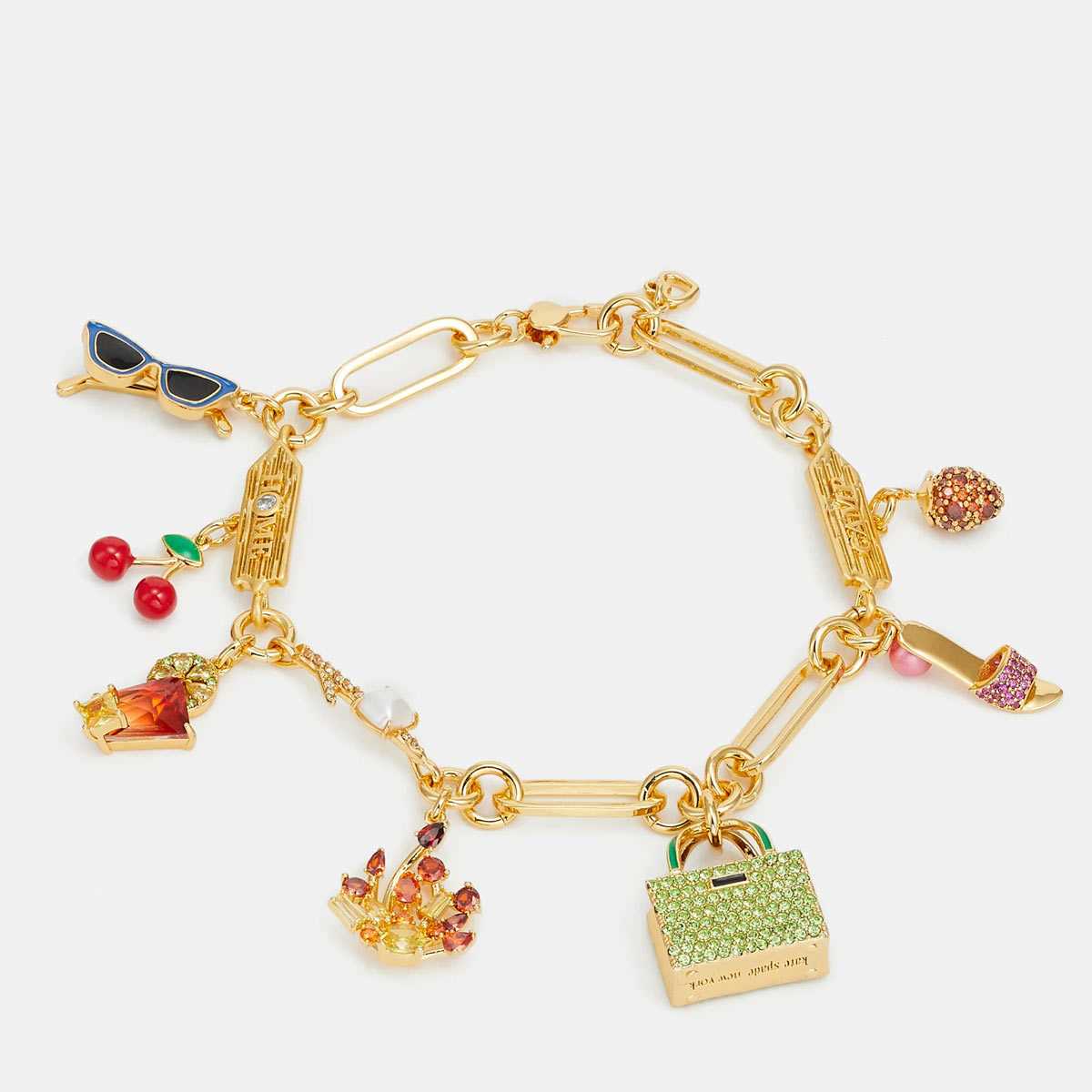 新品＊正規品 kate spade ブレスレット ゴールド イチゴ スペード 新品＊正規品 kate spade ブレスレット ゴールド イチゴ スペード
