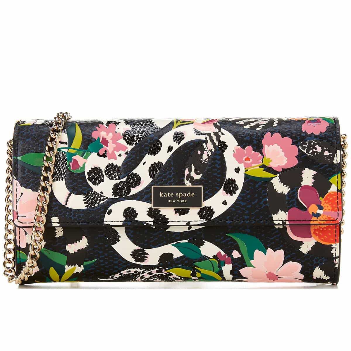ケイトスペード 財布 ショルダーバック ブランド 長財布 おしゃれ クラッチバック ハート チェーンストラップ Kate Spade New York｜LAngelina