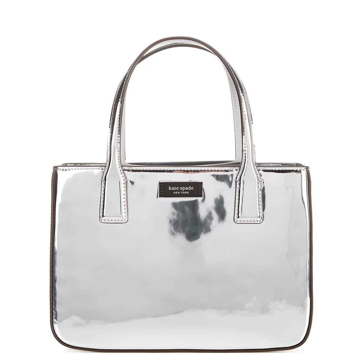 ケイトスペード トートバッグ レディース ブランド メタリック ショルダーバッグ 2way ファスナー付き 小さめ Kate Spade New York