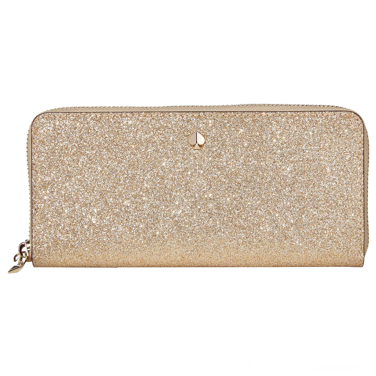 ケイトスペード 紙入れ 長紙入れ ラウンド グリッター レディース ブランド名 パウダーコンパクト KATE SPADE NEW YORK