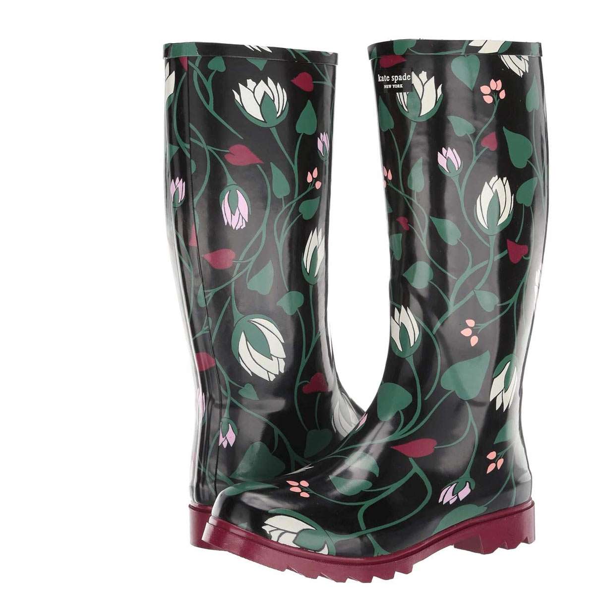 新品本物 ケイトスペード レインブーツ 長靴 レディース おしゃれ ロング 大きいサイズ あり ブランド Kate Spade 超歓迎 Fcipty Com