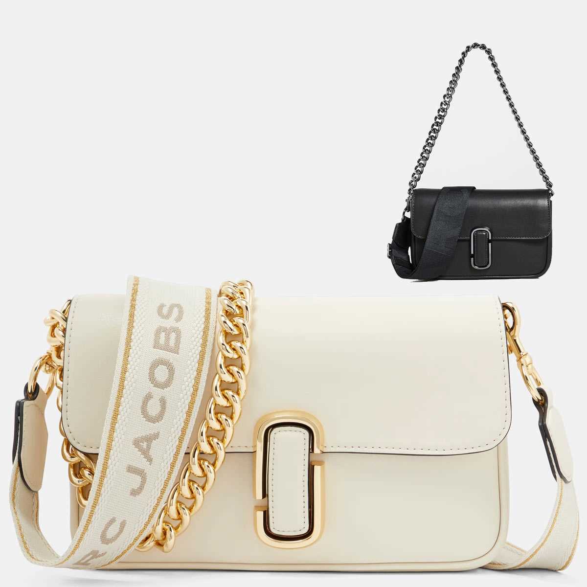 マークジェイコブス ショルダーバッグ ミニバッグ ブランド レディース 本革 ファスナー ストラップ アウトレットではない Marc Jacobs｜LAngelina