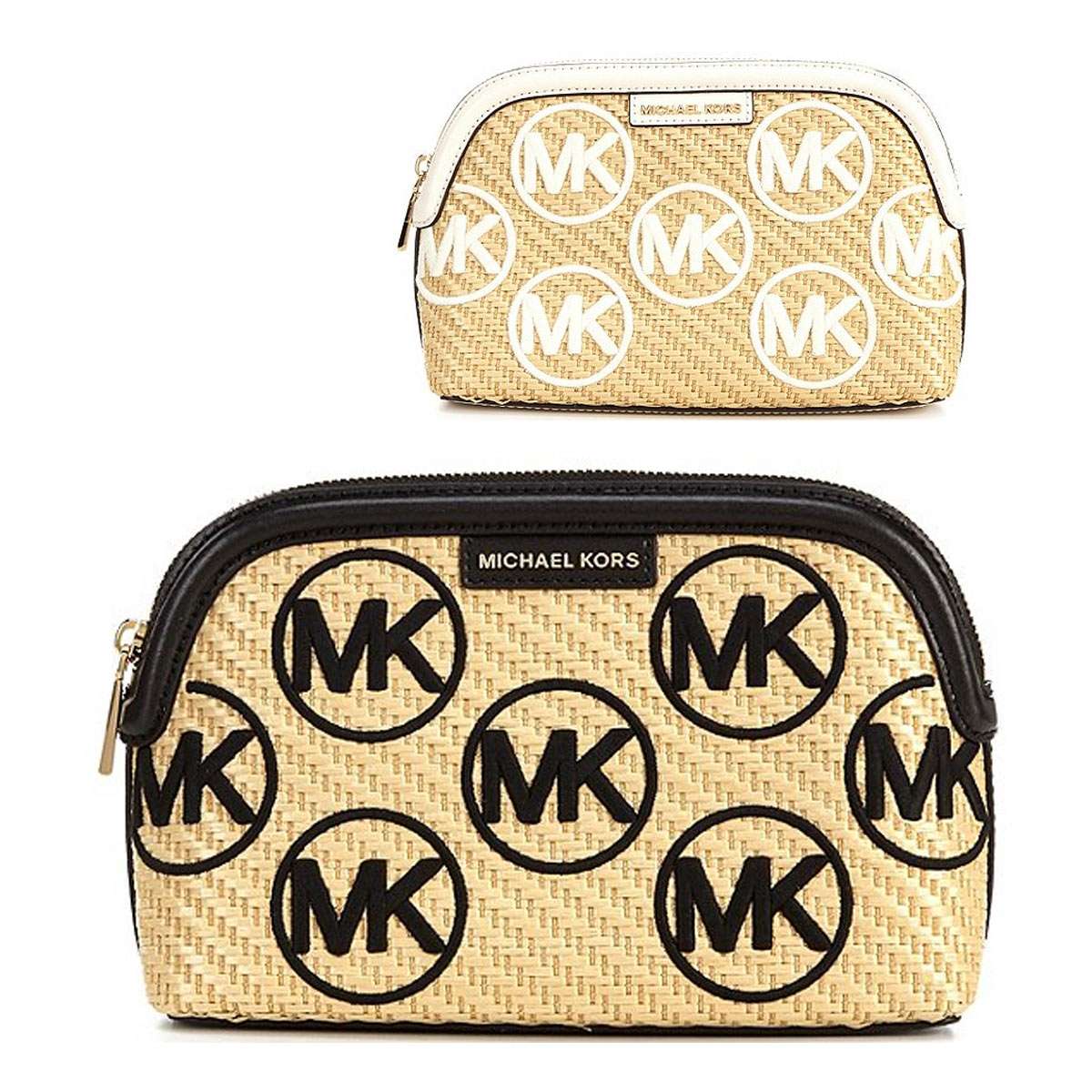 MICHAEL KORS モノグラムポーチセット MICHAEL KORS マイケルコース バッグ PVC レザー モノグラム