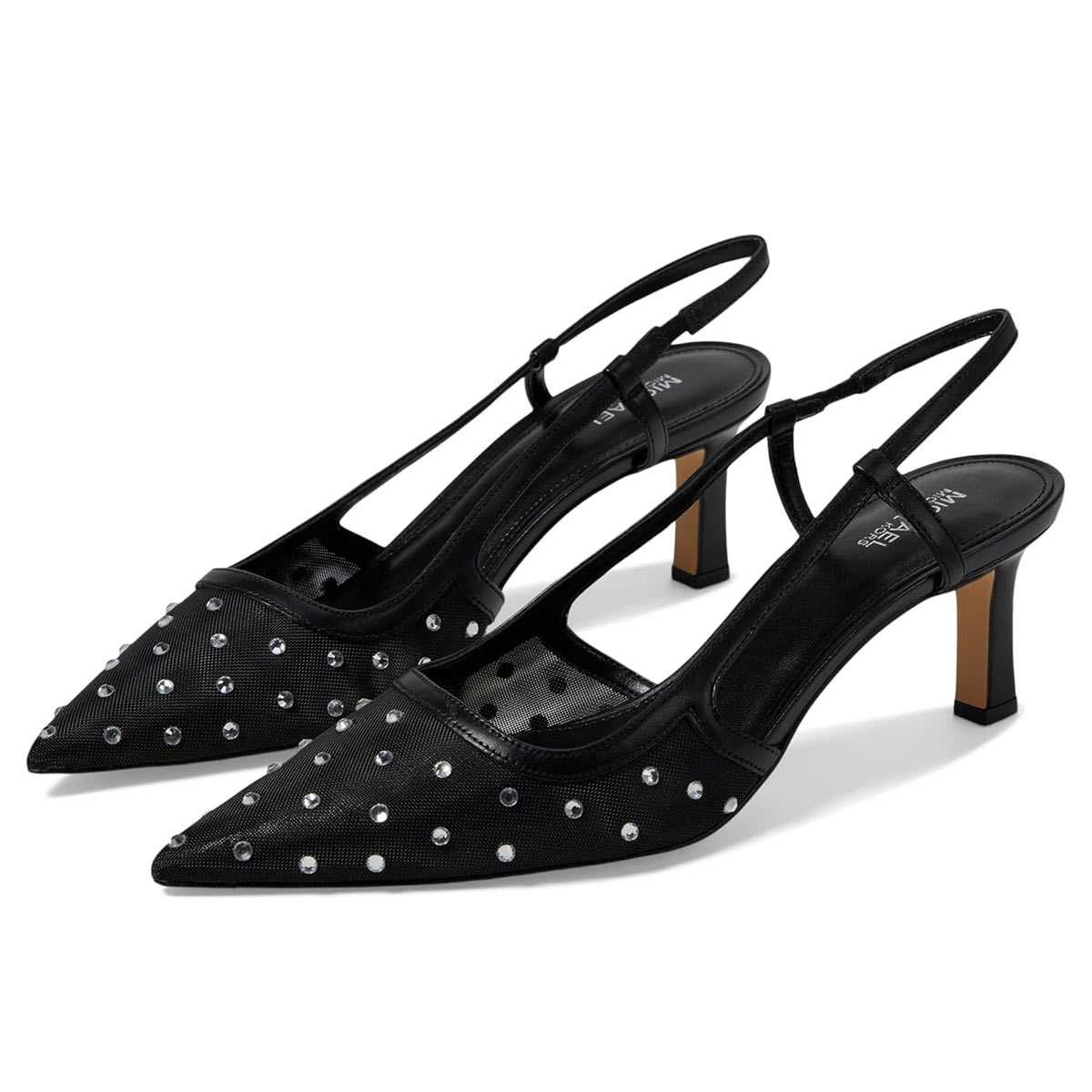 極美品！MICHAELKORS レザー ミュール サボ サンダル フラット 黒 楽天市場】MICHAEL KORS マイケルコース サンダル レディース