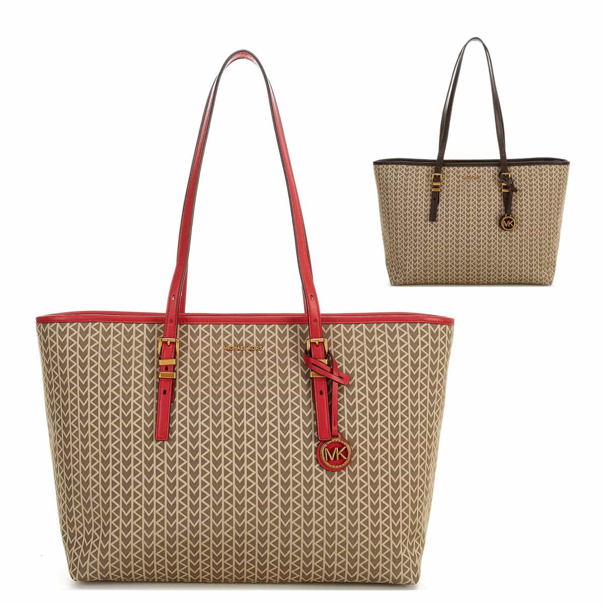 マイケルコース トートバッグ 大きめ レディース ファスナー付き A4 ブランド ナイロン Michael Kors