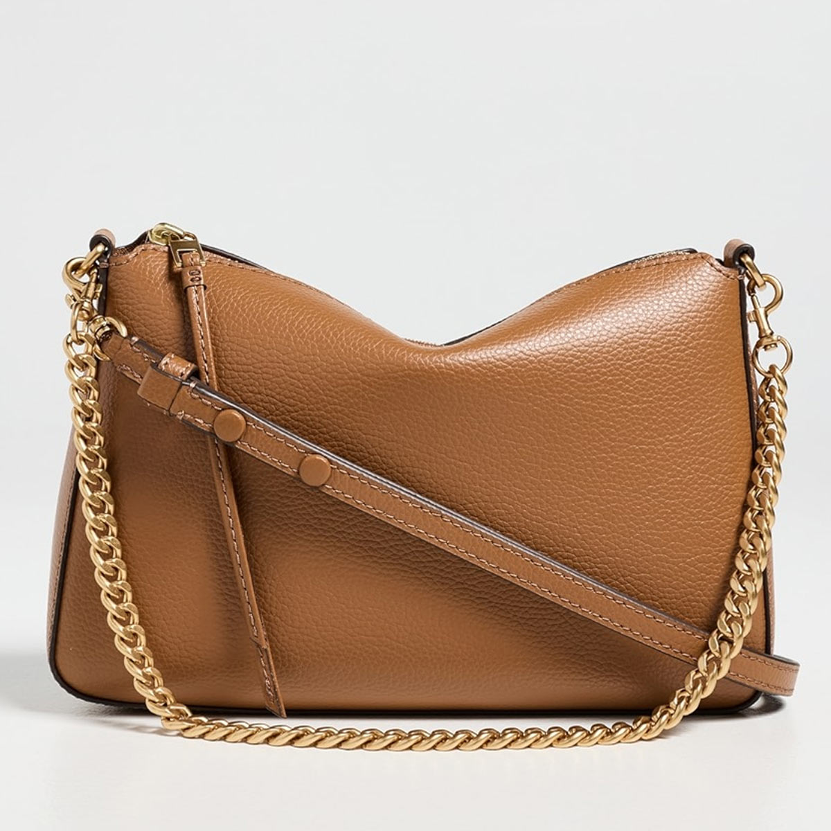 SMALL PERRY SHOULDER BAG ショルダーバッグ ハンドバック ブランド名 レディース 小さめ チェーンストラップ 本革 曲がった掛け トリーバーチ