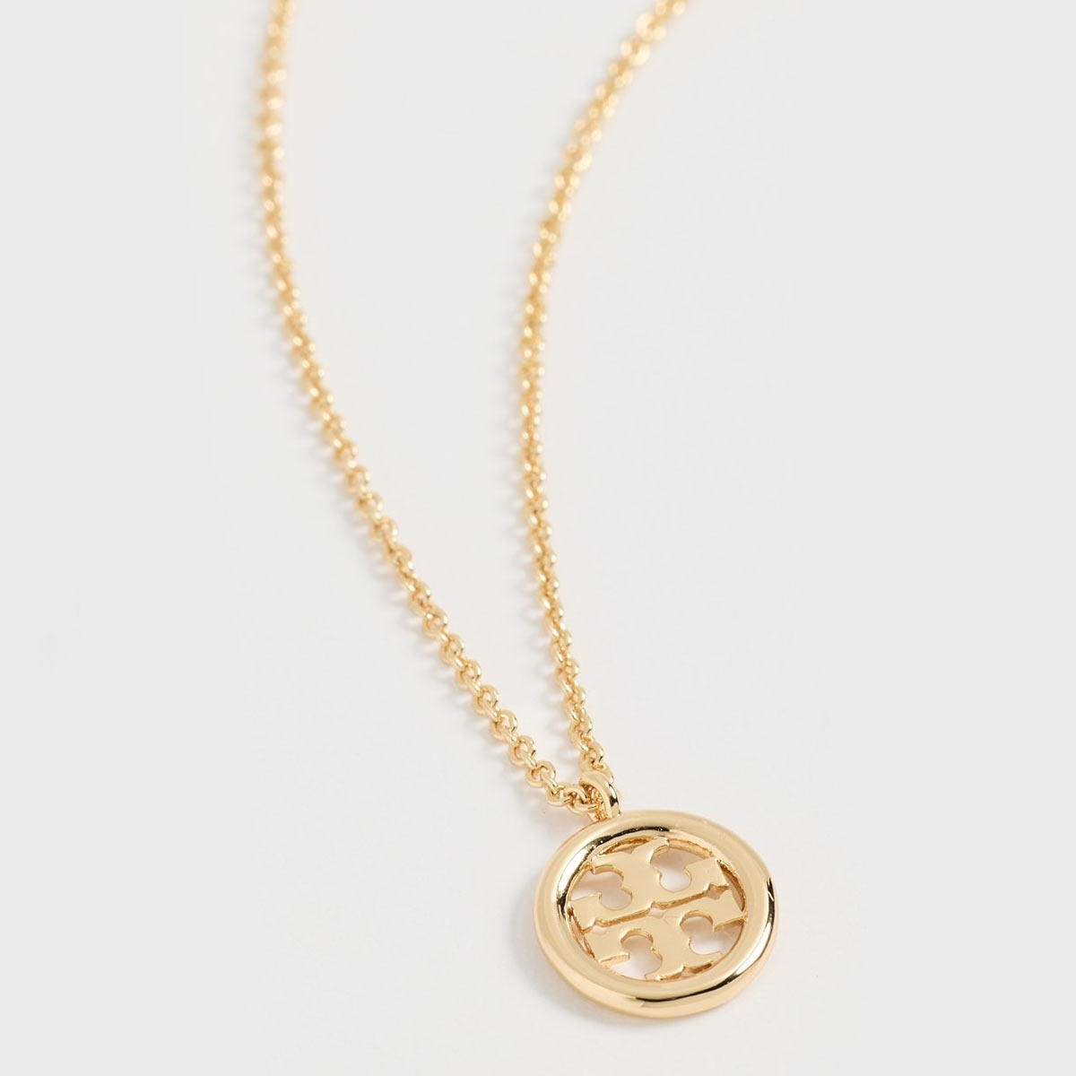 ICON PENDANT NECKLACE ネックレス ブランド 短め レディース ゴールド プレゼント シンプル おしゃれ トリーバーチ|LAngelina