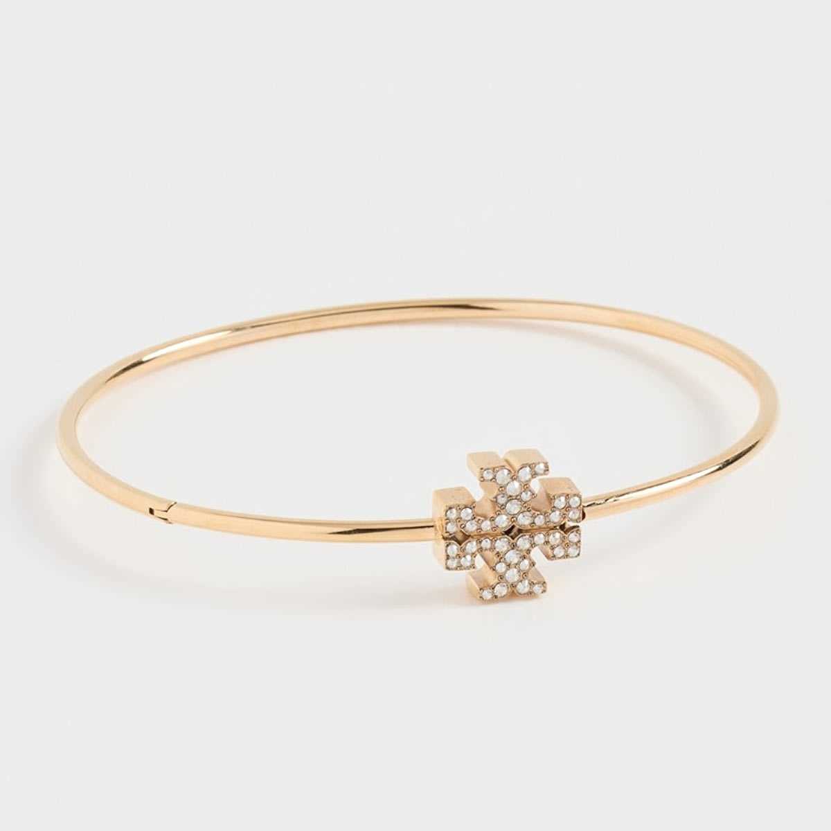 トリーバーチ バングル ブレスレット レディース ブランド ゴールド ロゴ 重ね付け つけっぱなし Tory Burch|LAngelina