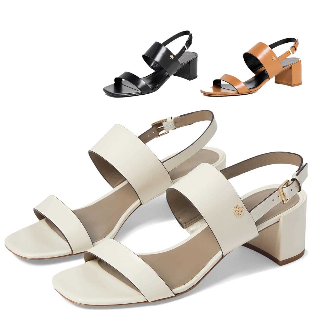 トリーバーチ サンダル レディース ブランド ヒール バックストラップ きれいめ おしゃれ オフィス Tory Burch|LAngelina