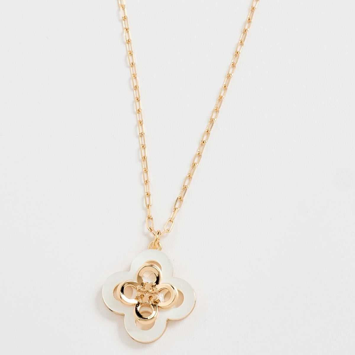トリーバーチ ネックレス ブランド レディース シンプル 大人 ゴールド パール プレゼント Tory Burch