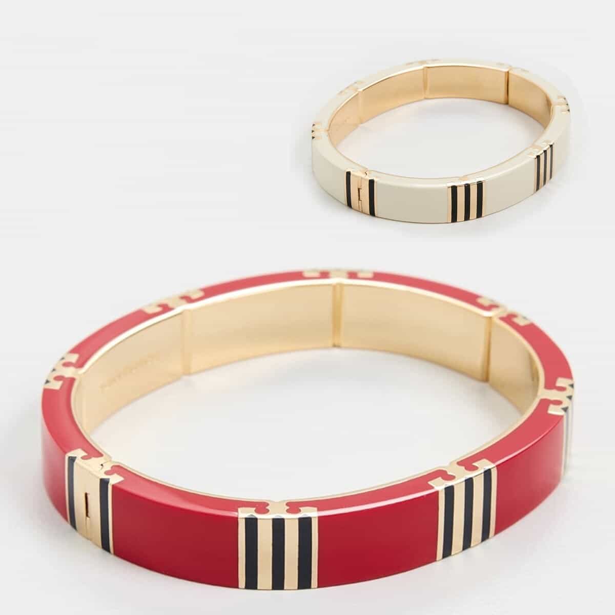 トリーバーチ バングル ブレスレット ブランド レディース 太め 金属アレルギー おしゃれ Tory Burch