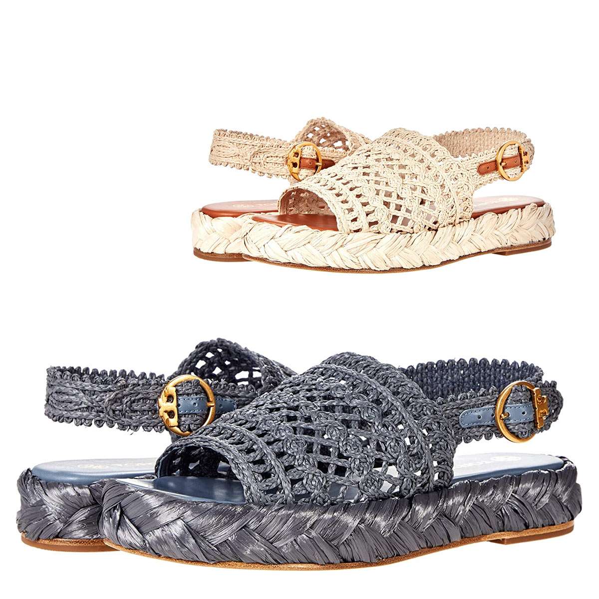 トリーバーチ サンダル 靴 レディース エスパドリーユ 厚底 歩きやすい おしゃれ ブランド Tory Burch 44,720円