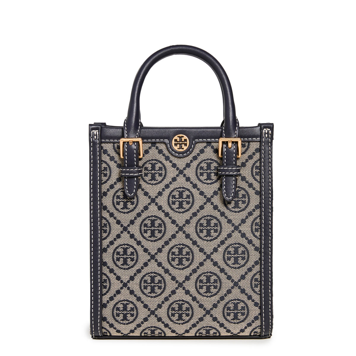 ✨希少美品✨ TORY BURCH トリーバーチ　ミニ　トートバッグ　モノグラム TORY BURCH（トリーバーチ）の「Tモノグラム ミニ トート