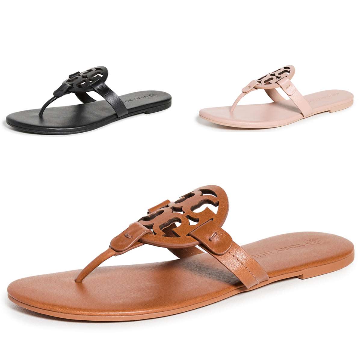 トリーバーチ サンダル レディース ぺたんこ つっかけ 歩きやすい ブランド おしゃれ 大きいサイズあり Tory Burch Miller ミラー